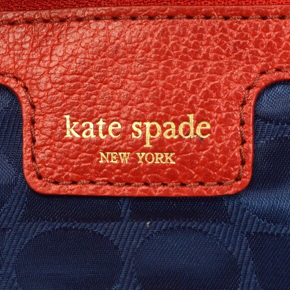 Kate Spade Red Nylon/Leather Trim Shoulder Bag - Picture 4 of 14